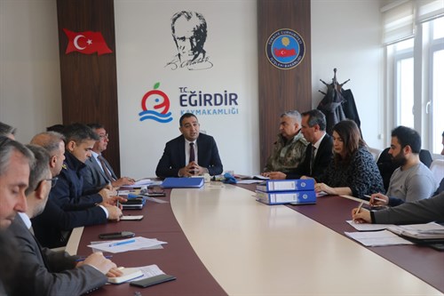 Afet Sonrası Deprem Koordinasyon Toplantısı Gerçekleştirildi
